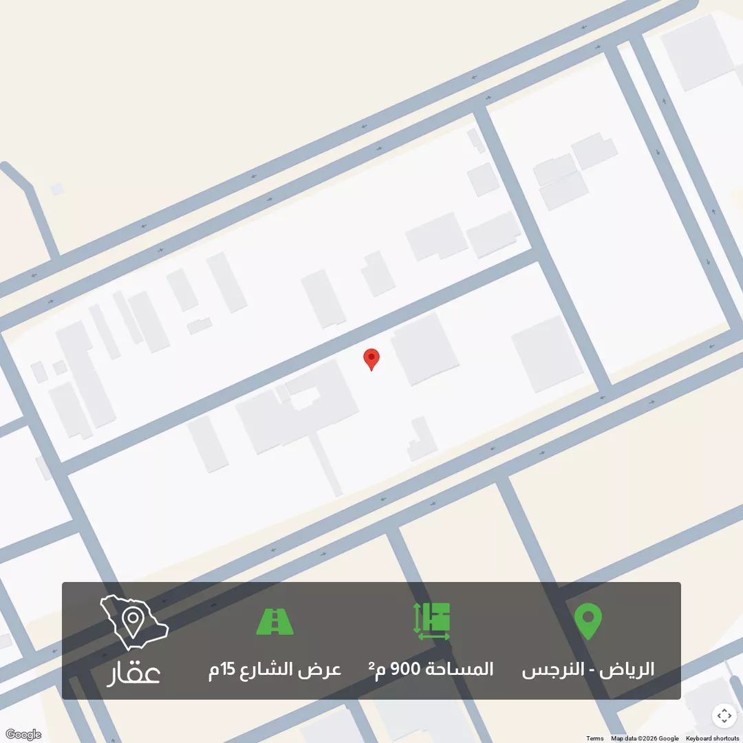 أرض للبيع في شارع عبداللطيف بن المبارك, حي النرجس, مدينة الرياض, منطقة الرياض 1 صورة
