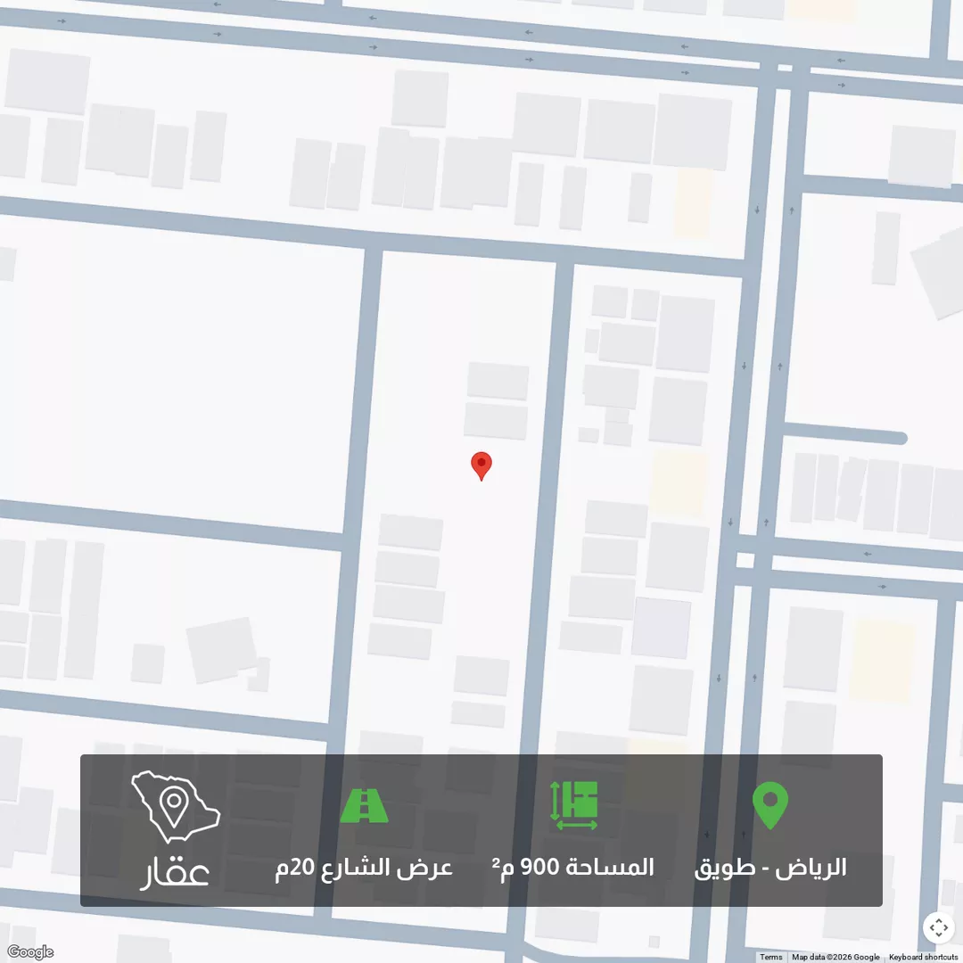 أرض للبيع في شارع بكر بن حبيب السهمي, حي طويق, مدينة الرياض, منطقة الرياض 1 صورة