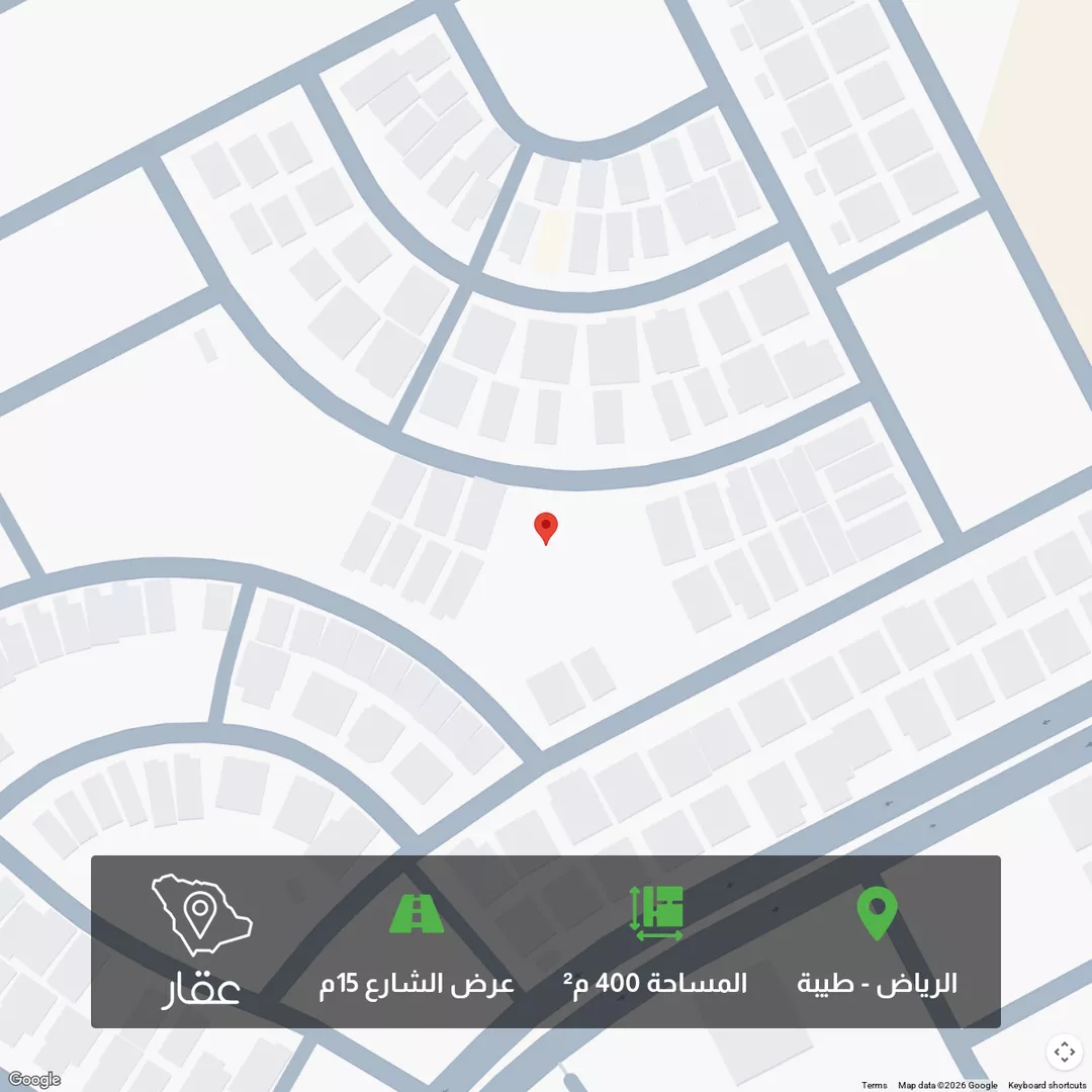 أرض للبيع في شارع محمد بن سويد, حي طيبة, مدينة الرياض, منطقة الرياض 1 صورة