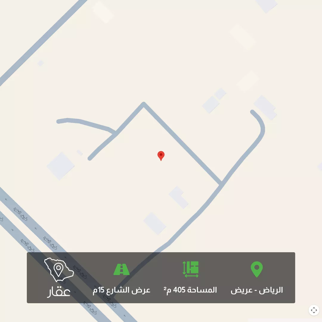 أرض للبيع في شارع حمزة بن عبدالمطلب, حي عريض, مدينة الرياض, منطقة الرياض 1 صورة