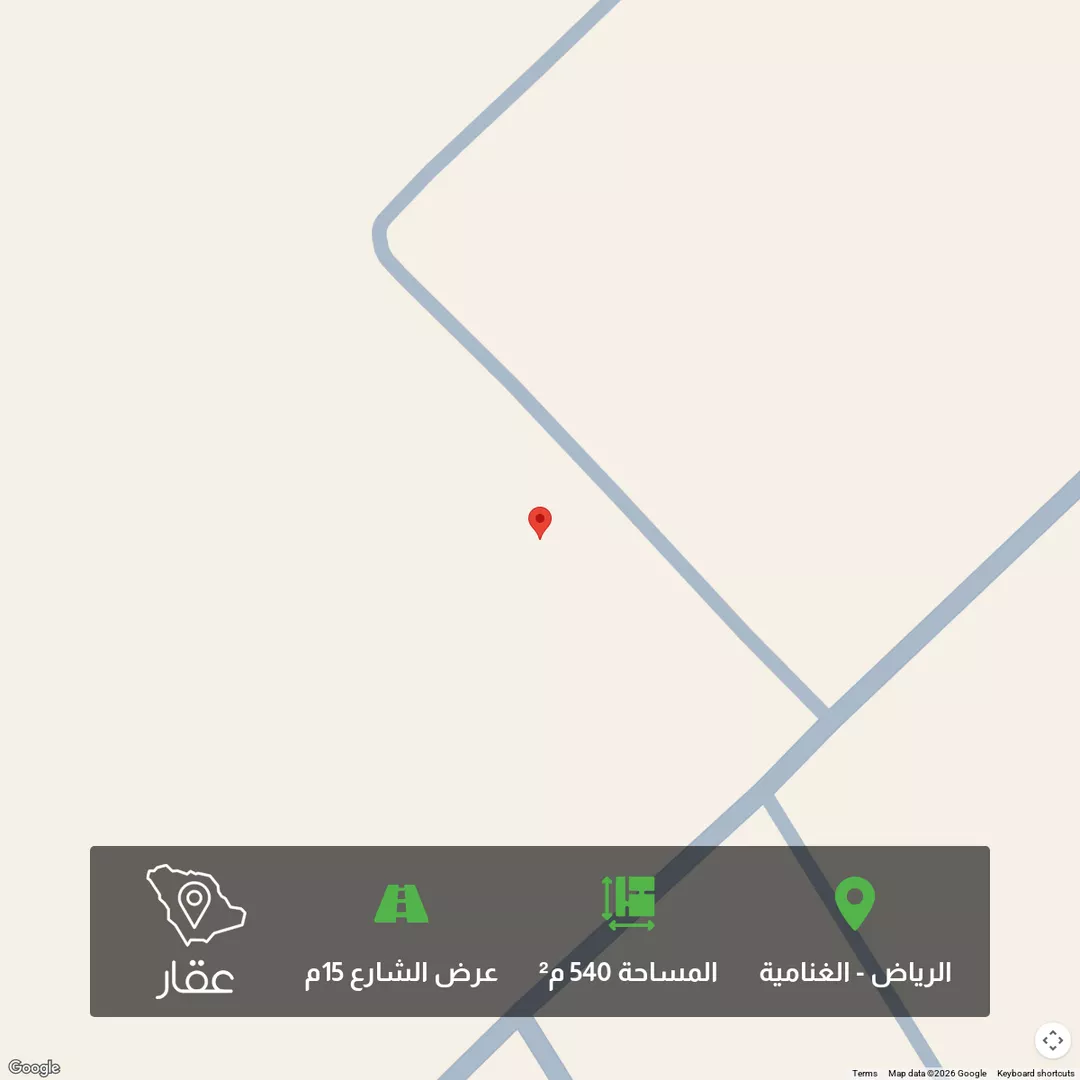 أرض للبيع في شارع الحلفاء ، حي الغنامية ، الرياض ، منطقة الرياض 1 صورة