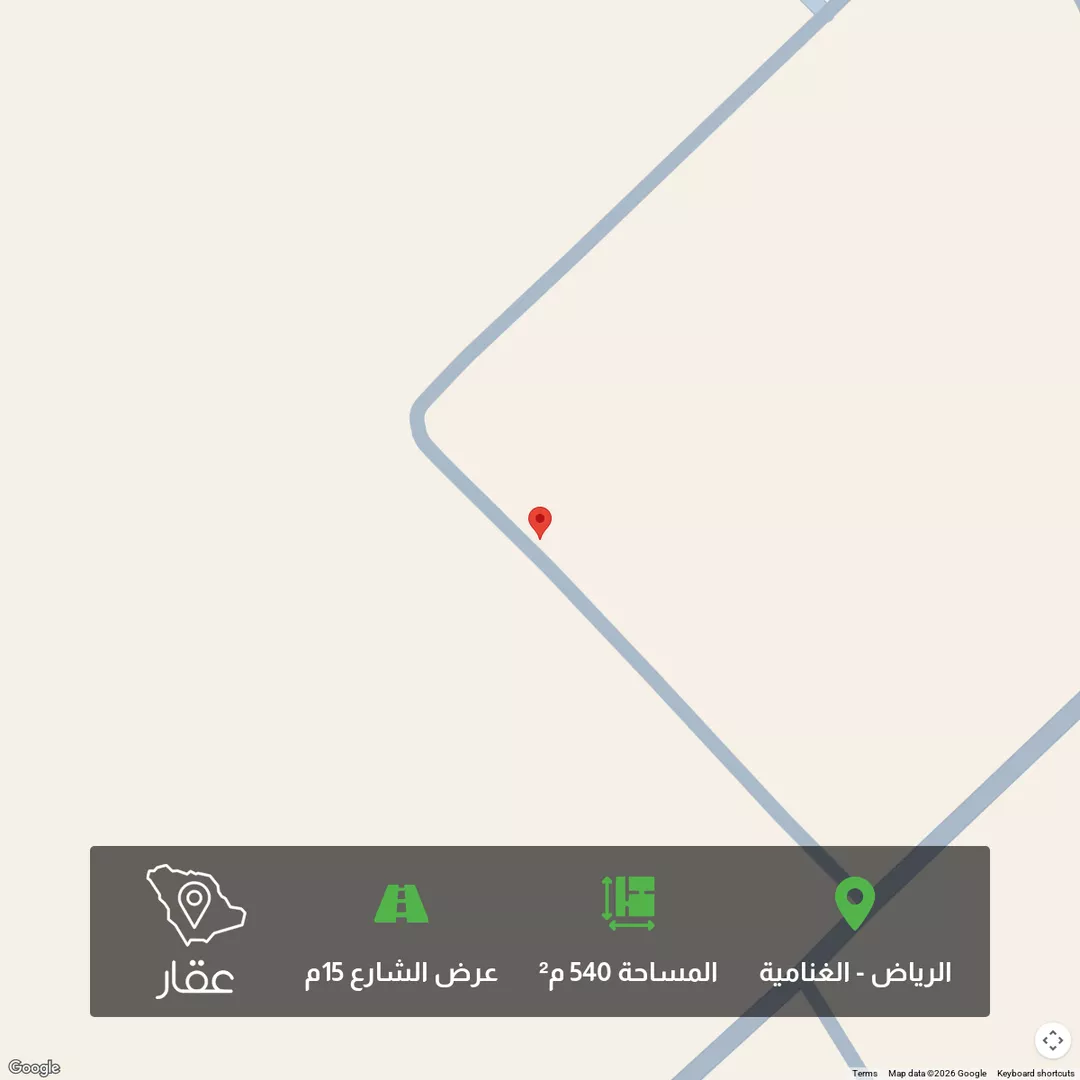 أرض للبيع في شارع الحلفاء ، حي الغنامية ، الرياض ، منطقة الرياض 1 صورة