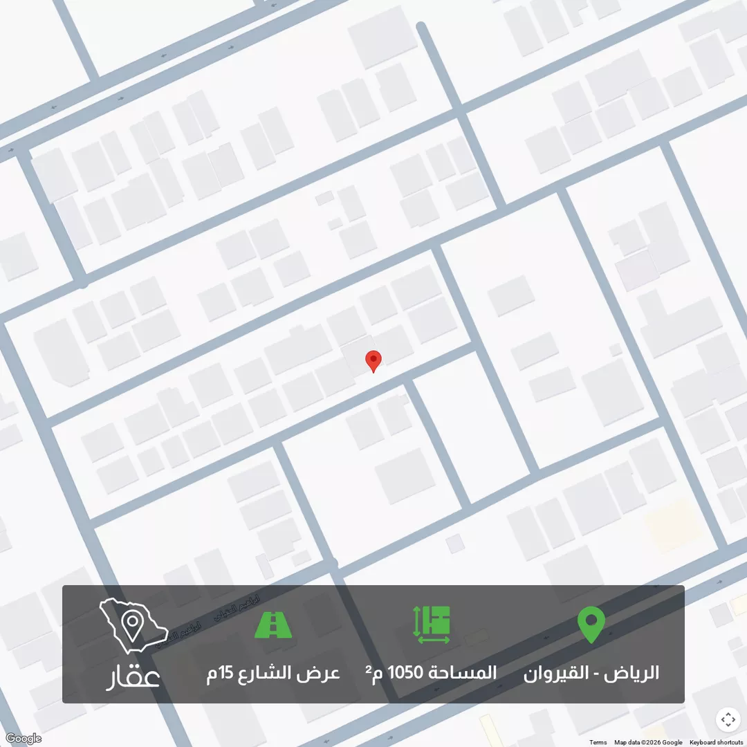 أرض للبيع في شارع عبدالرحمن صباغ ، حي القيروان ، الرياض ، منطقة الرياض 1 صورة