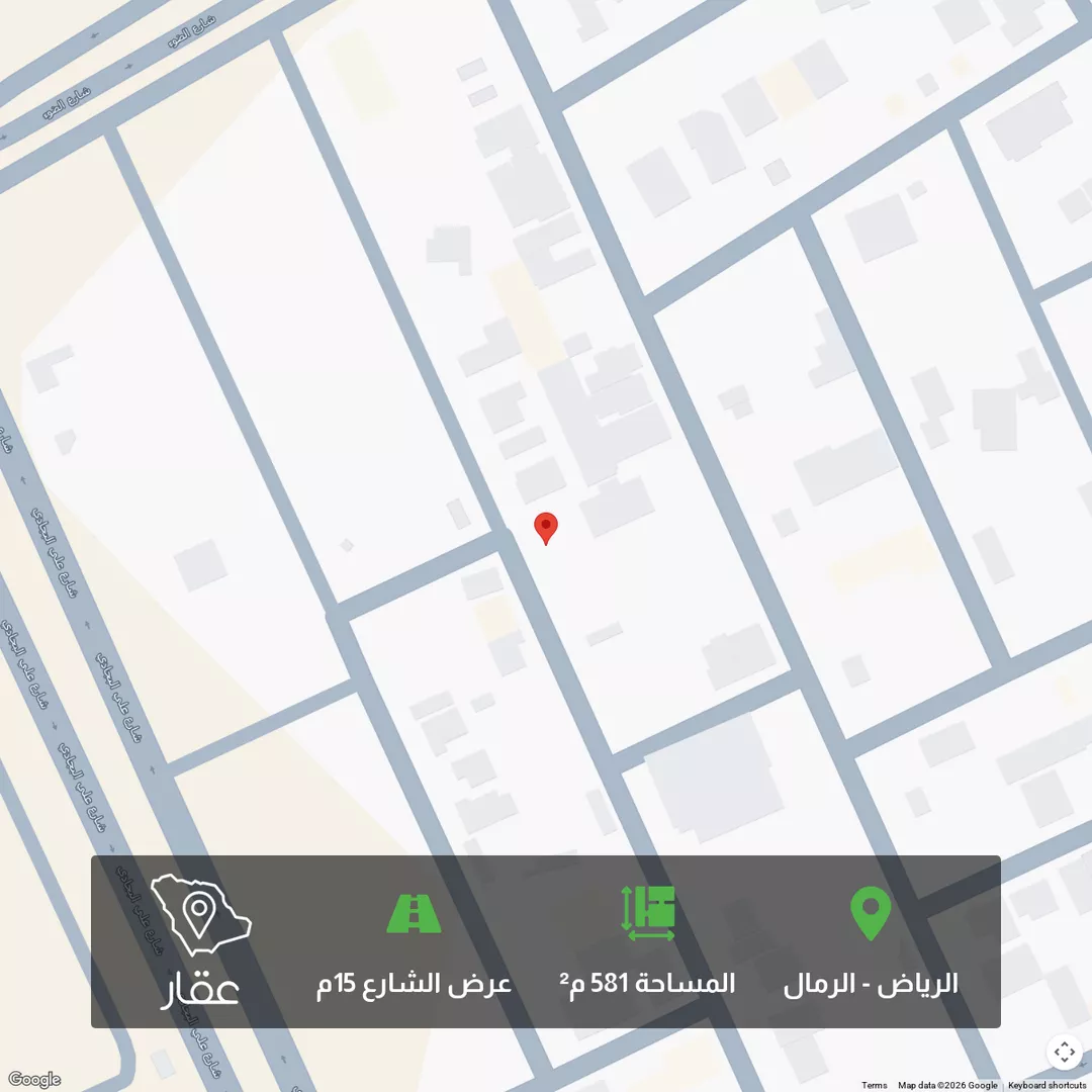 أرض للبيع في حي الرمال ، الرياض ، منطقة الرياض 1 صورة