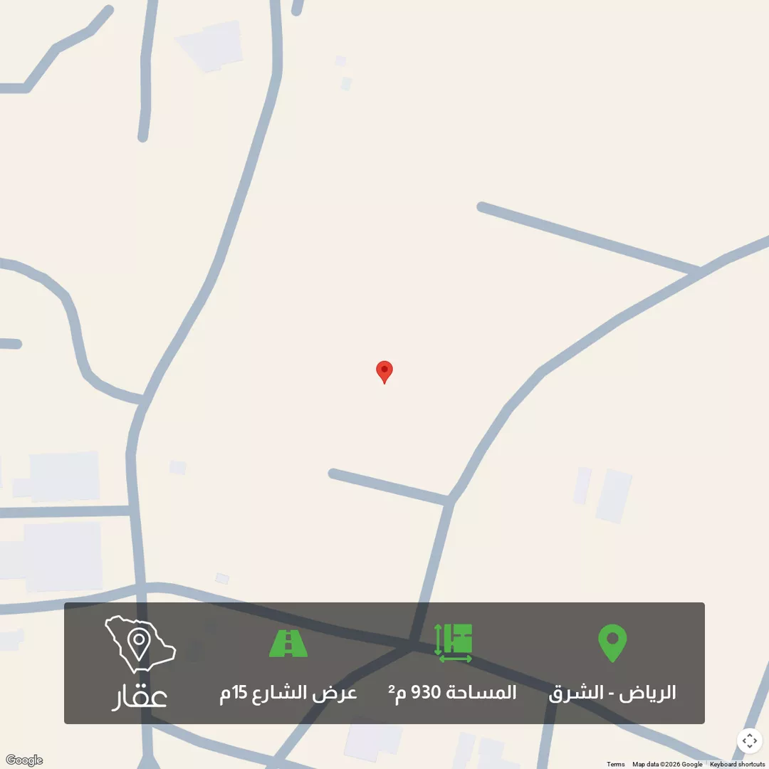 أرض للبيع في حي المشرق, مدينة الرياض, منطقة الرياض 1 صورة