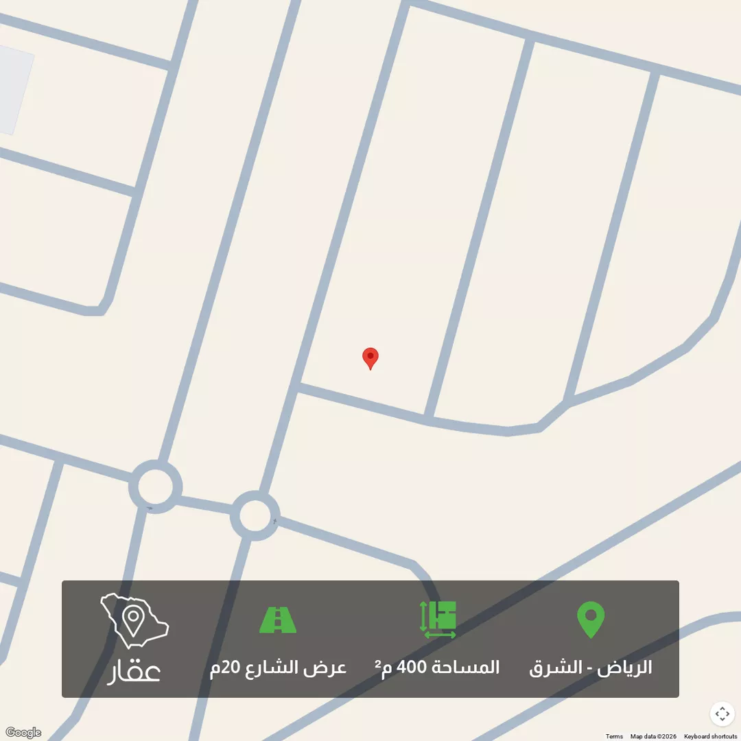 أرض للبيع في شارع أحمد بن أبي عزرة, حي المرجان, مدينة الرياض, منطقة الرياض 1 صورة