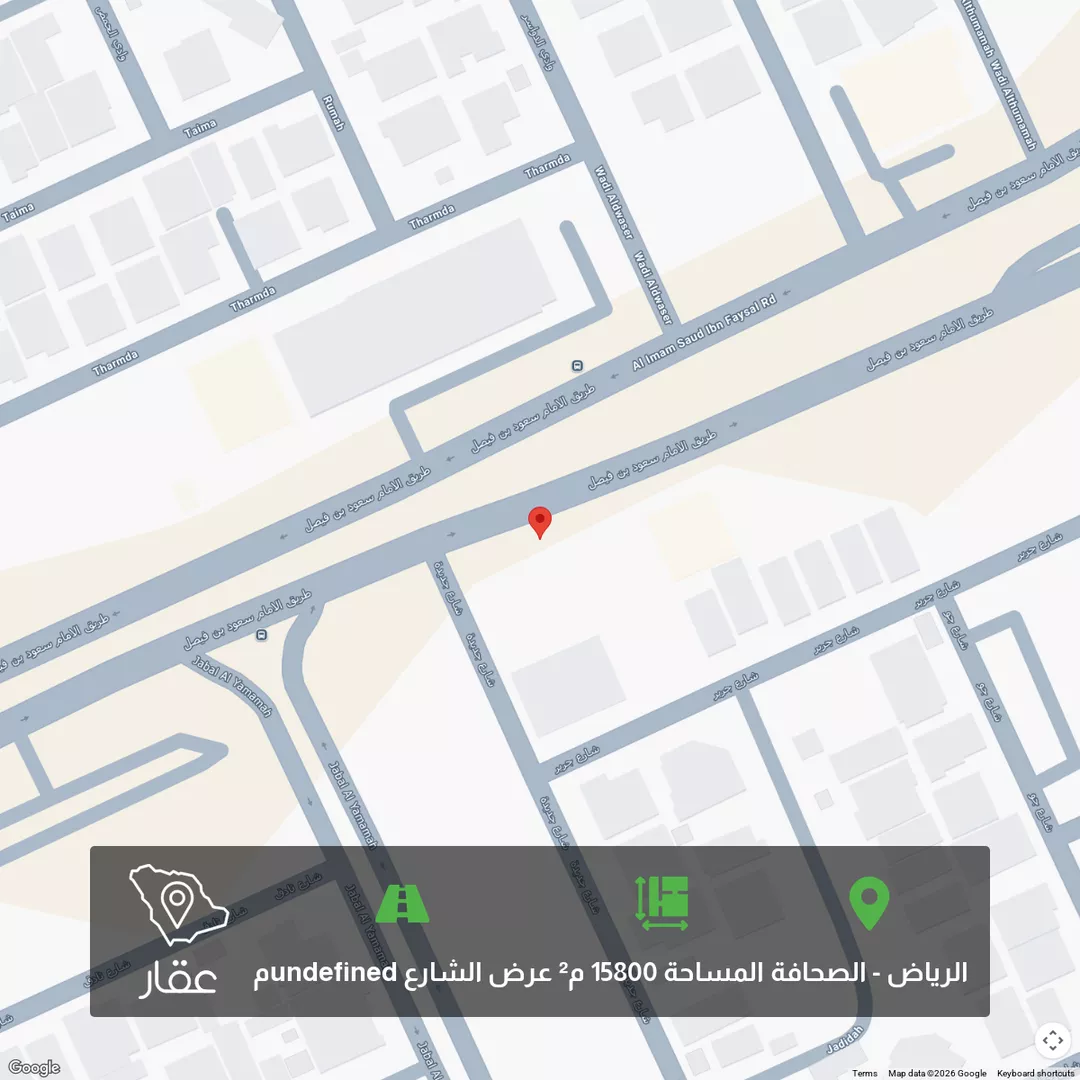 أرض للبيع في شارع سعود ابن فيصل ، حي الصحافة ، الرياض ، منطقة الرياض 1 صورة