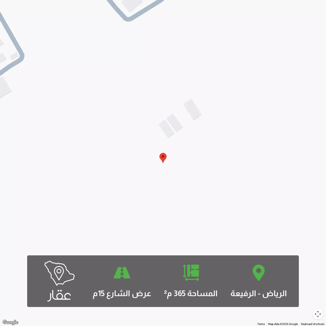 أرض للبيع في شارع الهوزني, حي الرفيعة, مدينة الرياض, منطقة الرياض 1 صورة