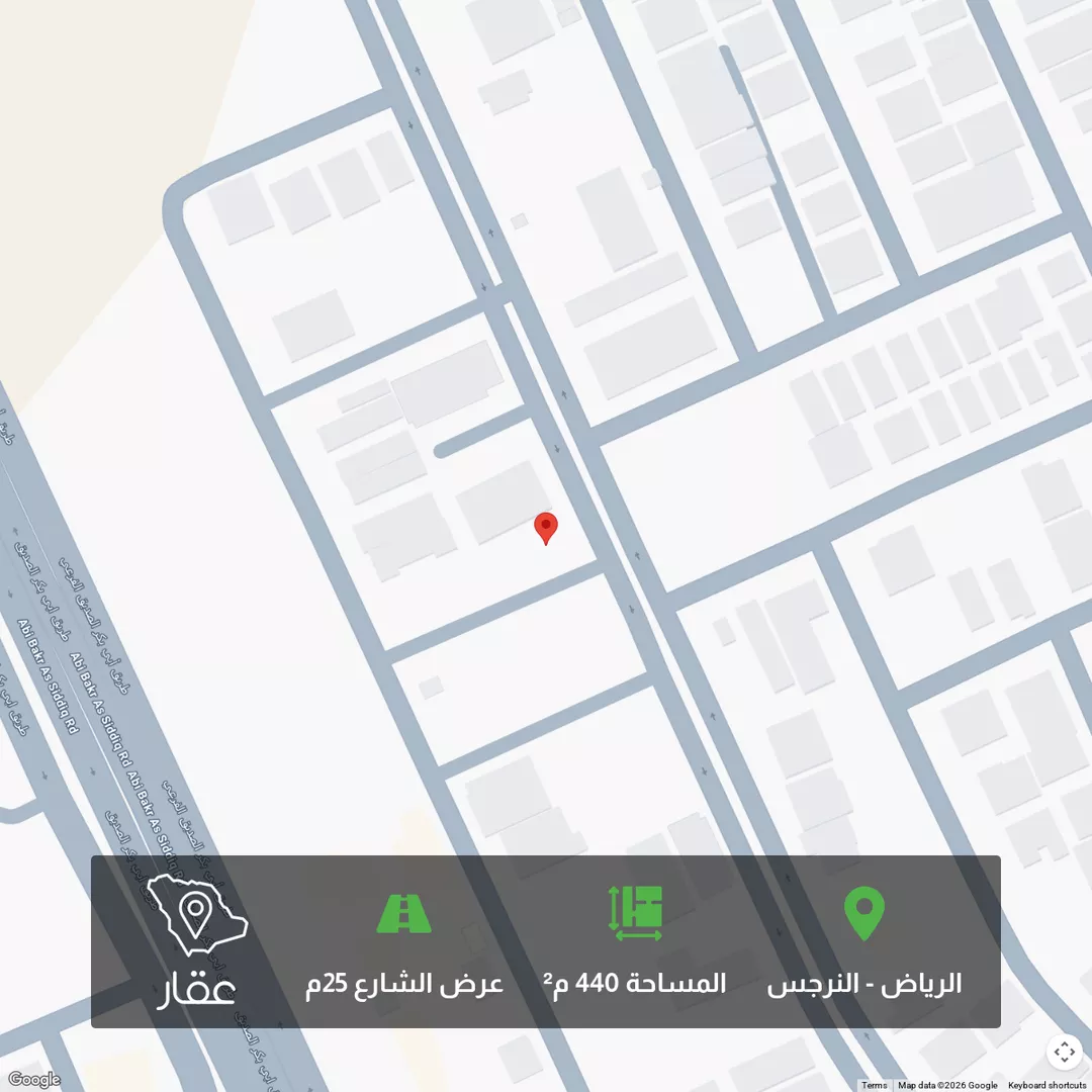 أرض للبيع في شارع هاشم الخطيب, حي النرجس, مدينة الرياض, منطقة الرياض 1 صورة