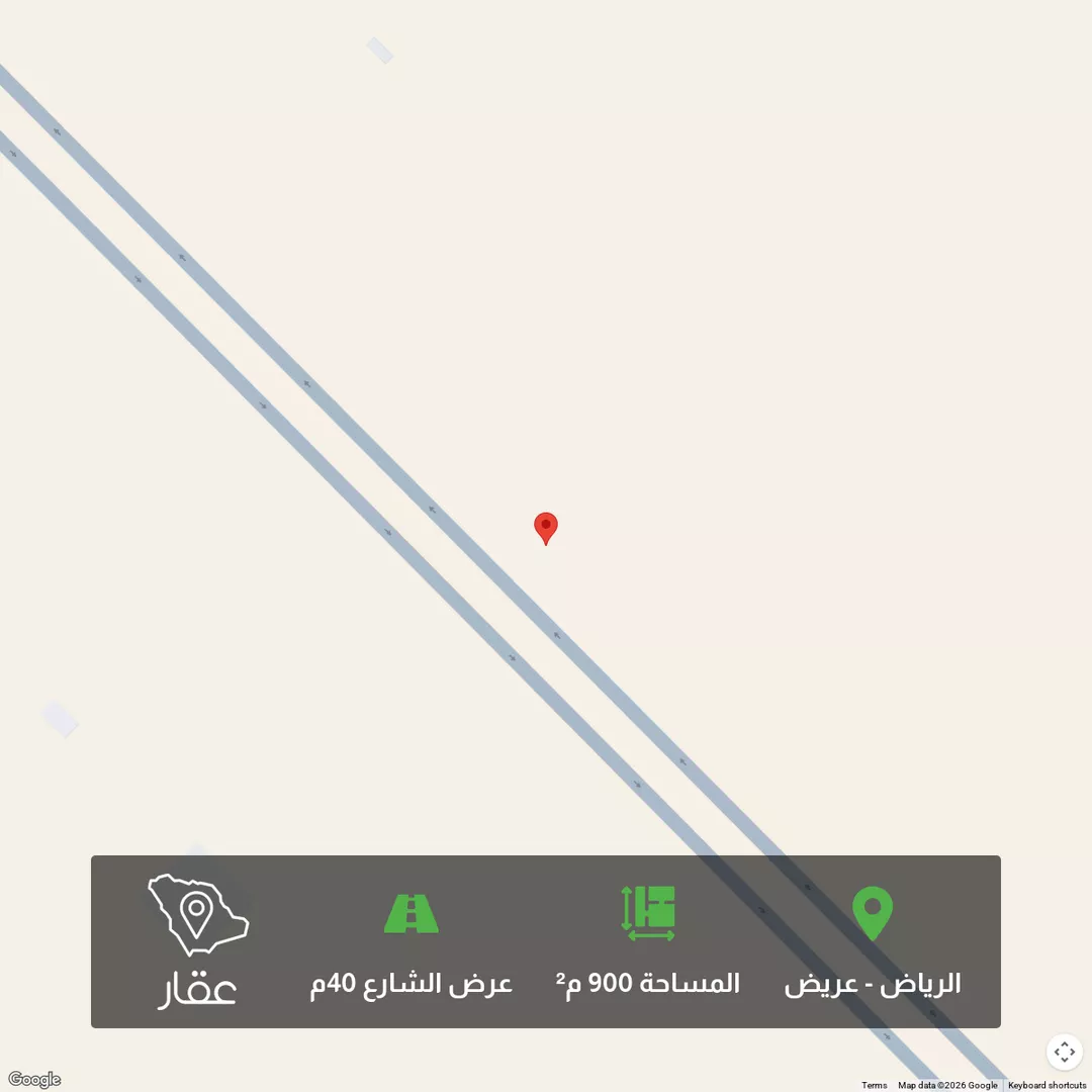 أرض للبيع في حي عريض, مدينة الرياض, منطقة الرياض 1 صورة