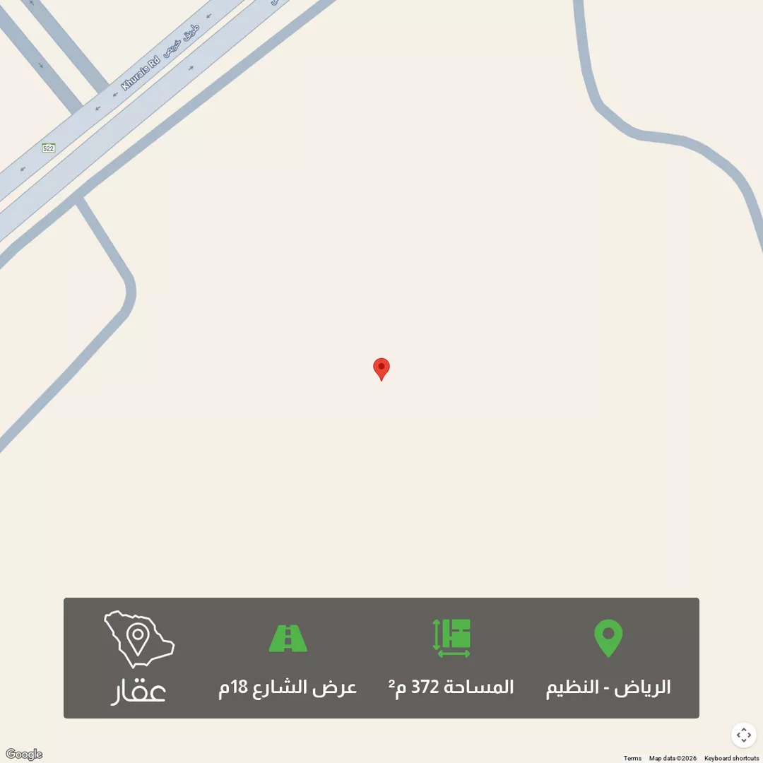 أرض للبيع في حي الجنادرية ، الرياض ، منطقة الرياض 1 صورة