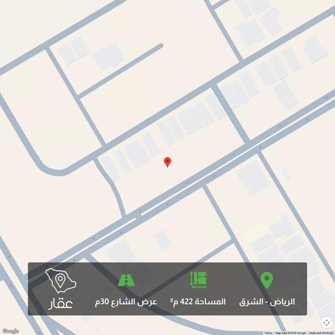 أرض للبيع في شارع القاضي الفراء, حي البيان, مدينة الرياض, منطقة الرياض 1 صورة