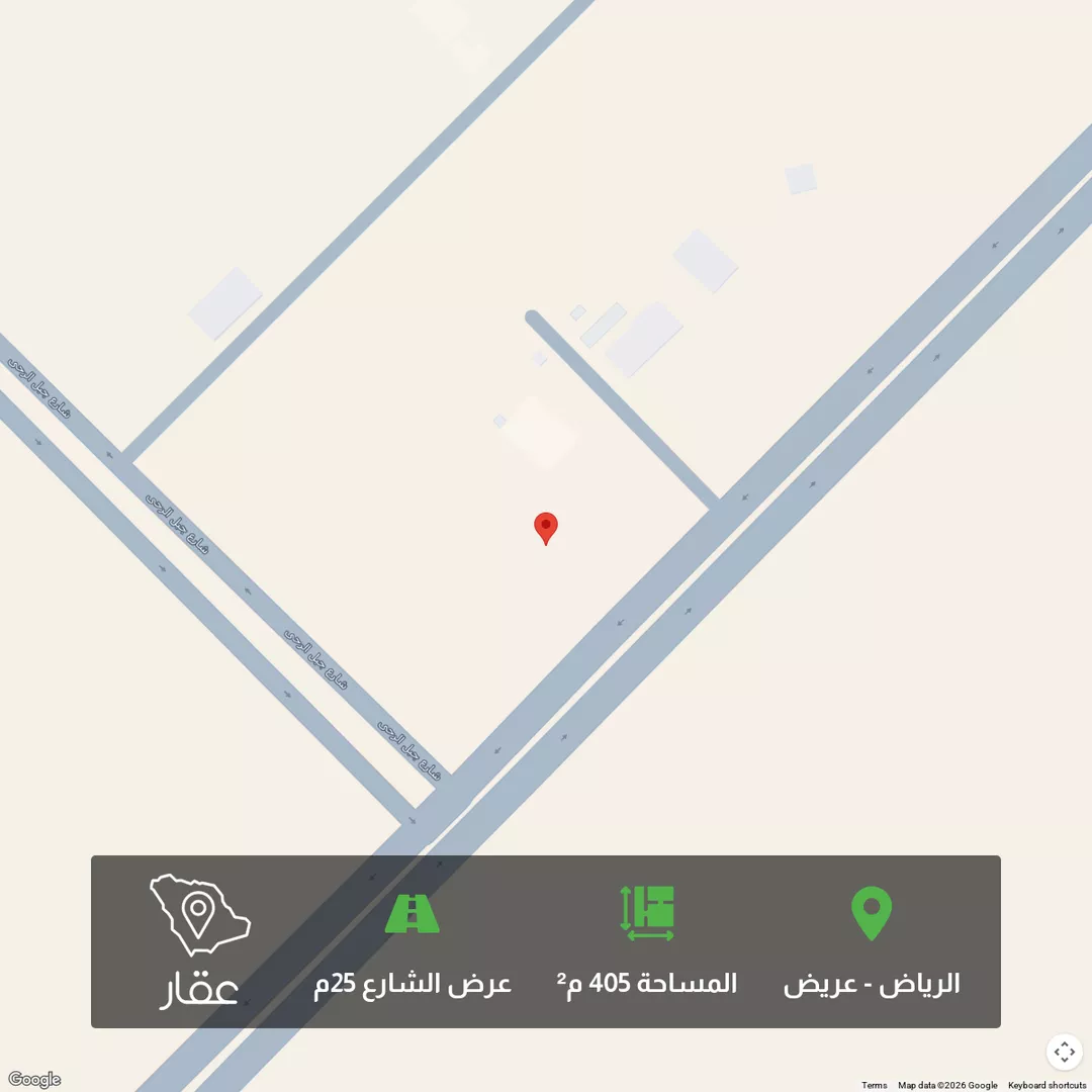 أرض للبيع في شارع الشباحه ، حي عريض ، الرياض ، منطقة الرياض 1 صورة