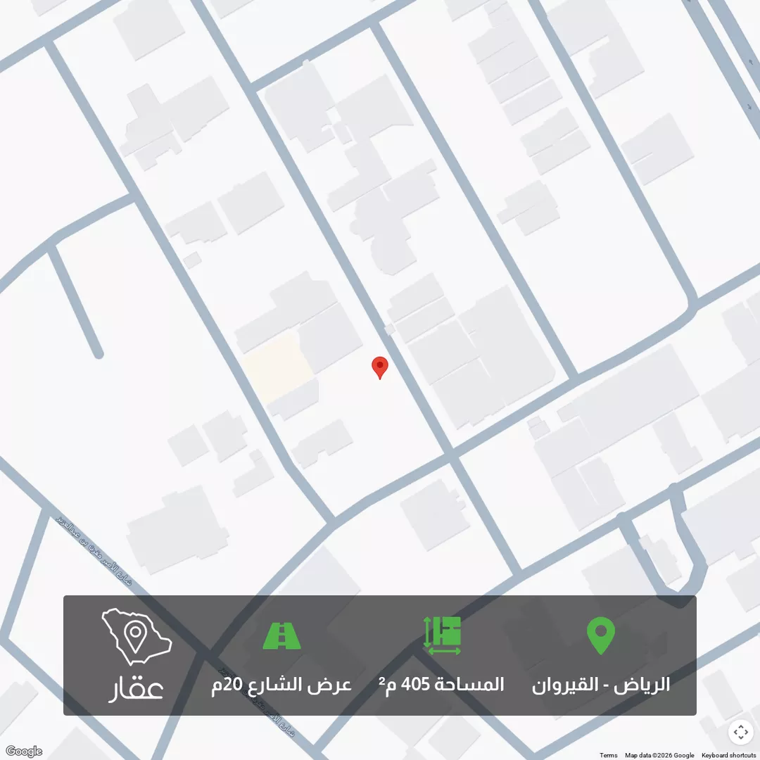 أرض للبيع في شارع عقرباء 158, حي عقرباء, مدينة الجبيلة, منطقة الرياض 1 صورة