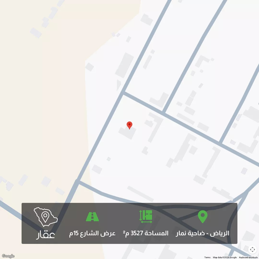 أرض للبيع في شارع ثابت ابن الجذع, حي قريه ديراب, مدينة قريه ديراب, منطقة الرياض 1 صورة