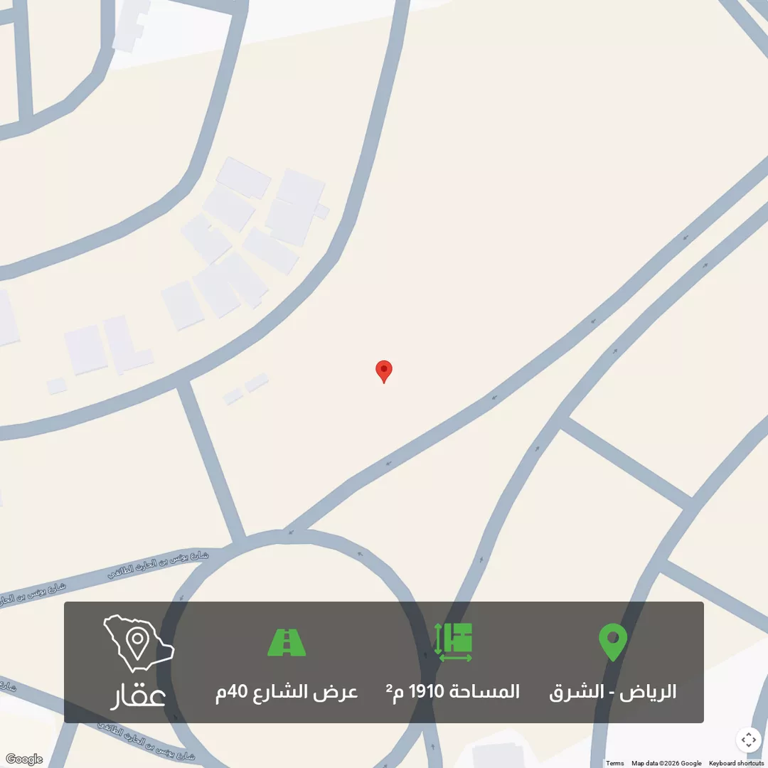 أرض للبيع في شارع عبداللطيف البصري, حي البيان, مدينة الرياض, منطقة الرياض 1 صورة