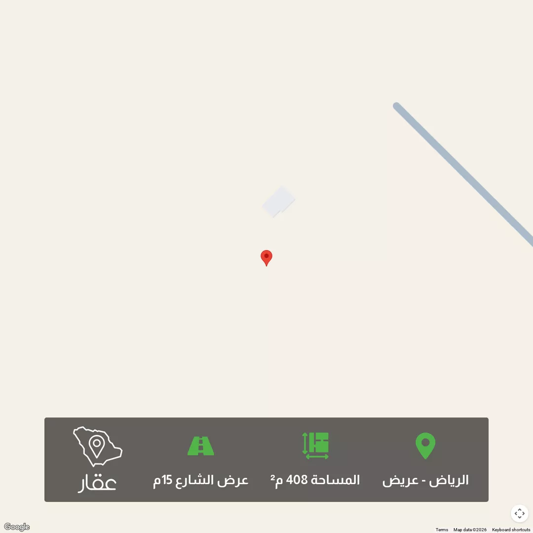 أرض للبيع في شارع 15 غربي + 15 شرقي, حي عريض, مدينة الرياض, منطقة الرياض 1 صورة