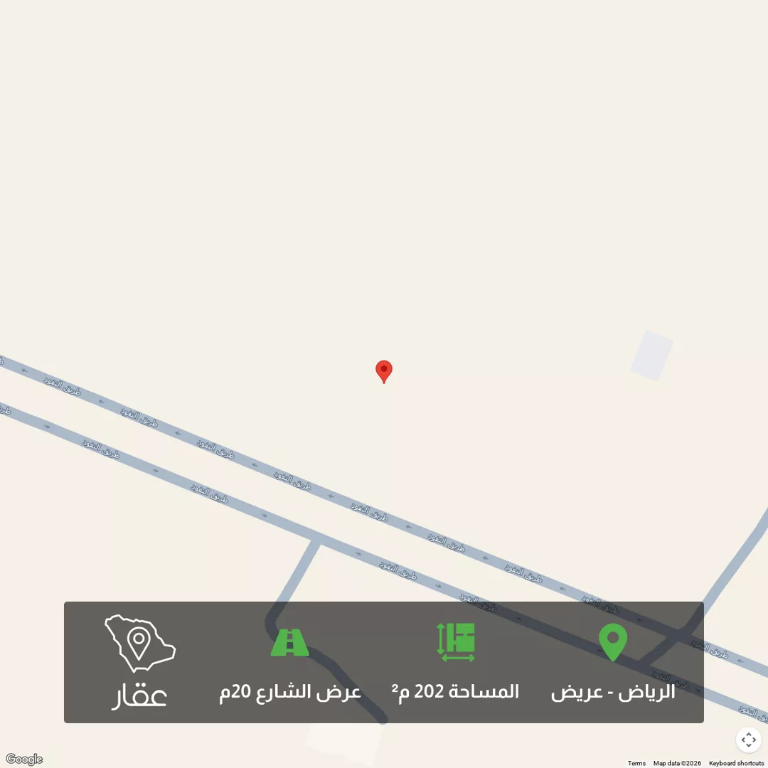 أرض للبيع في شارع النفوذ, حي عريض, مدينة الرياض, منطقة الرياض 1 صورة