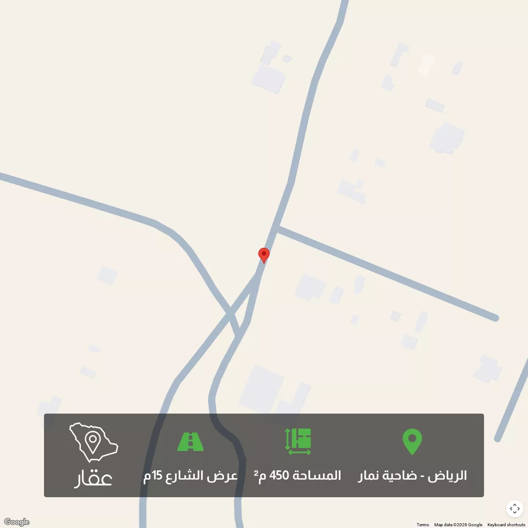 أرض للبيع في شارع 6115122, حي ضاحية نمار, مدينة الرياض, منطقة الرياض 1 صورة