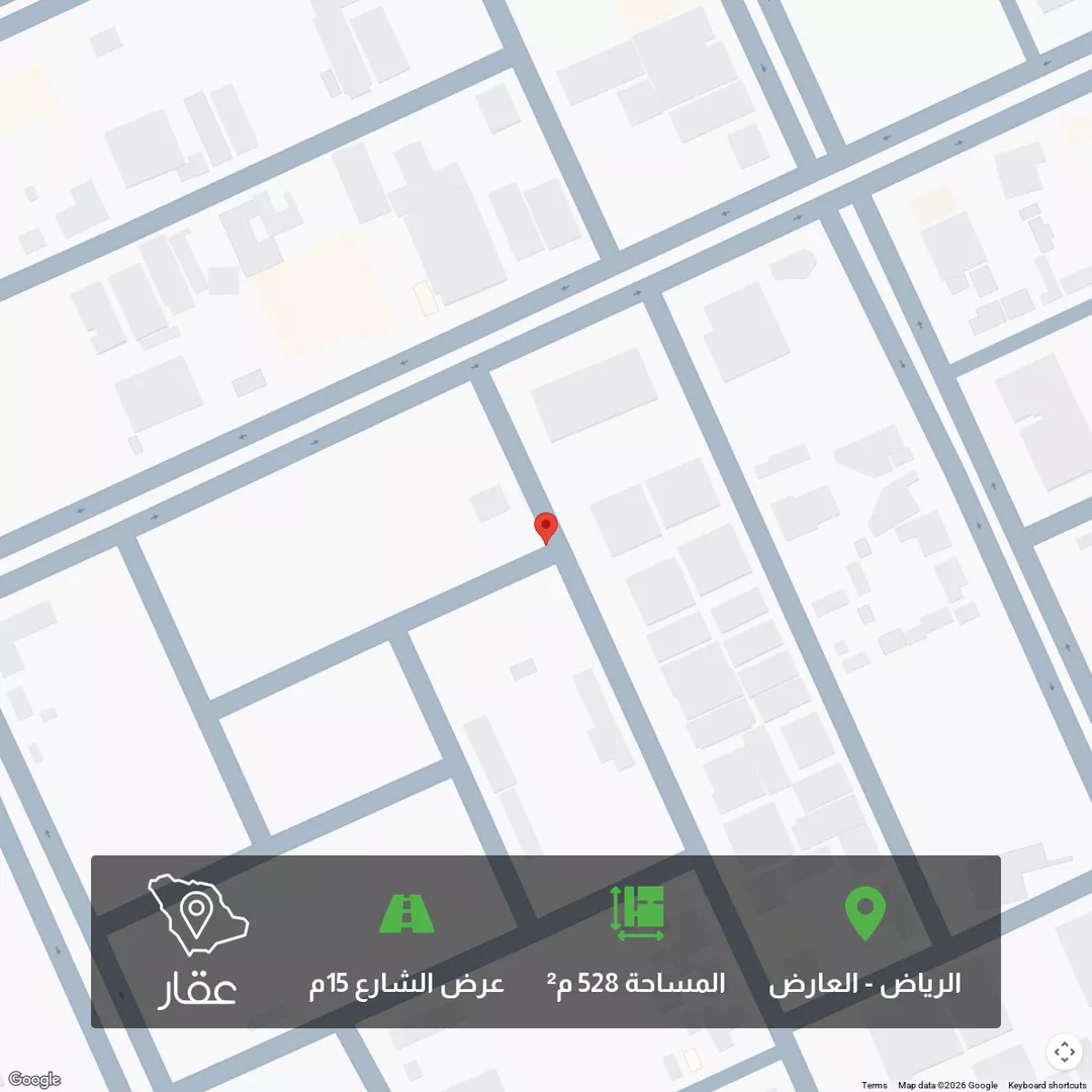 أرض للبيع في حي العارض, مدينة الرياض, منطقة الرياض 1 صورة