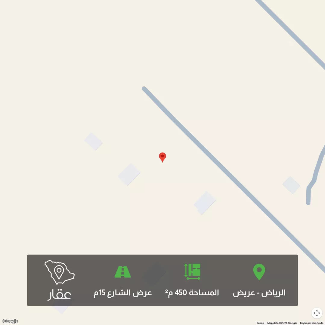 أرض للبيع في شارع جبل الضبيان, حي عريض, مدينة الرياض, منطقة الرياض 1 صورة