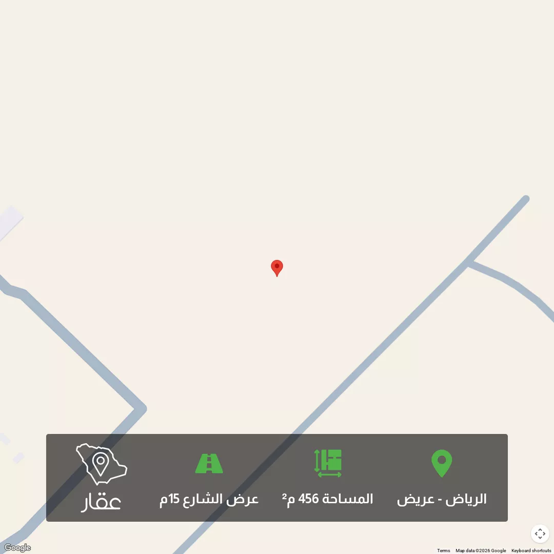 أرض للبيع في شارع لا يوجد, حي عريض, مدينة الرياض, منطقة الرياض 1 صورة