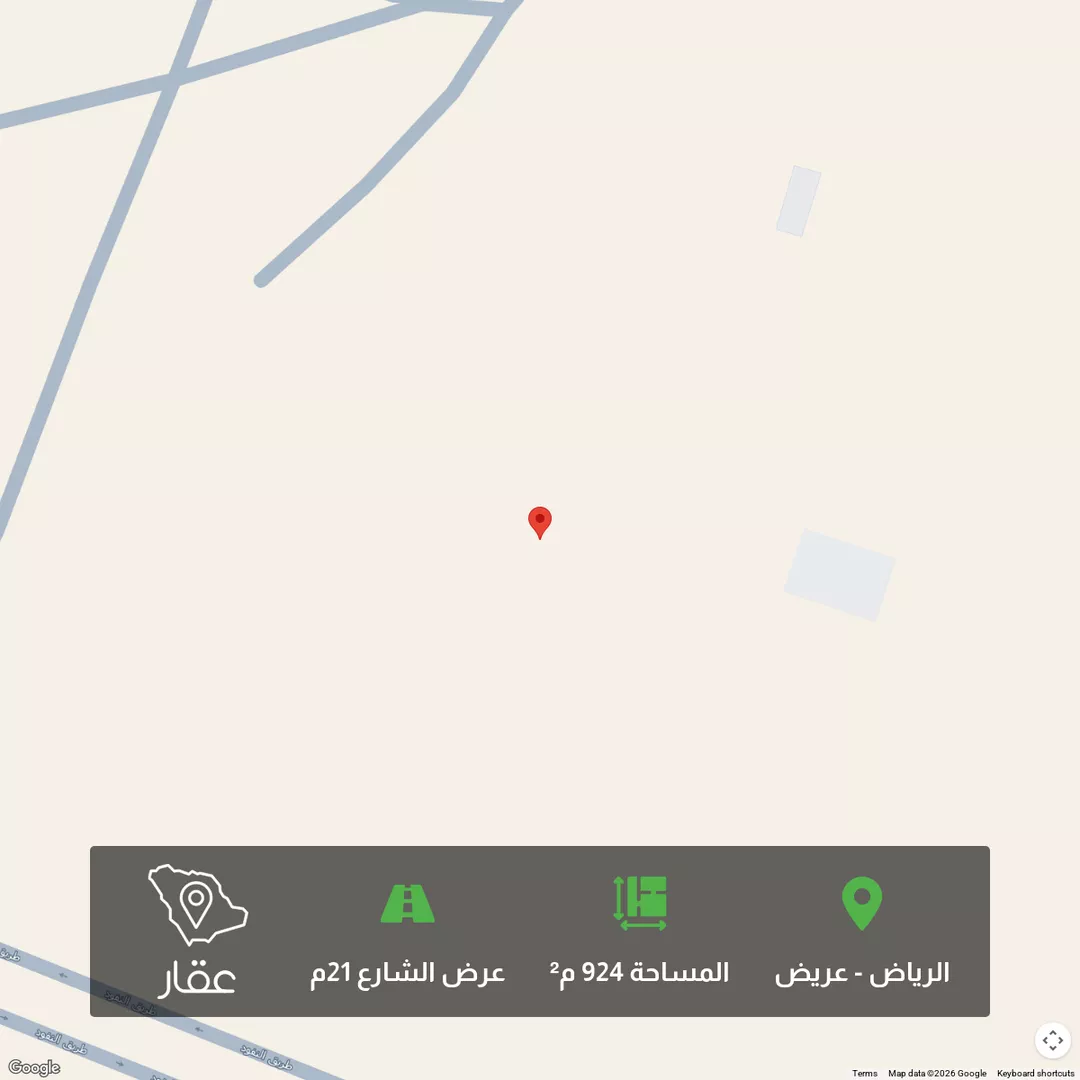 أرض للبيع في شارع الدائري الثالث ، حي عريض ، الرياض ، منطقة الرياض 1 صورة