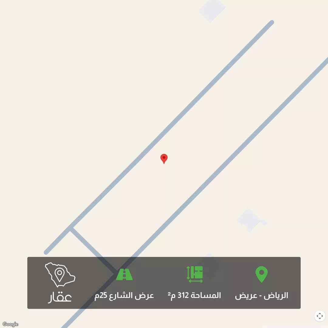 أرض للبيع في شارع عريض , حي عريض, مدينة الرياض, منطقة الرياض 1 صورة