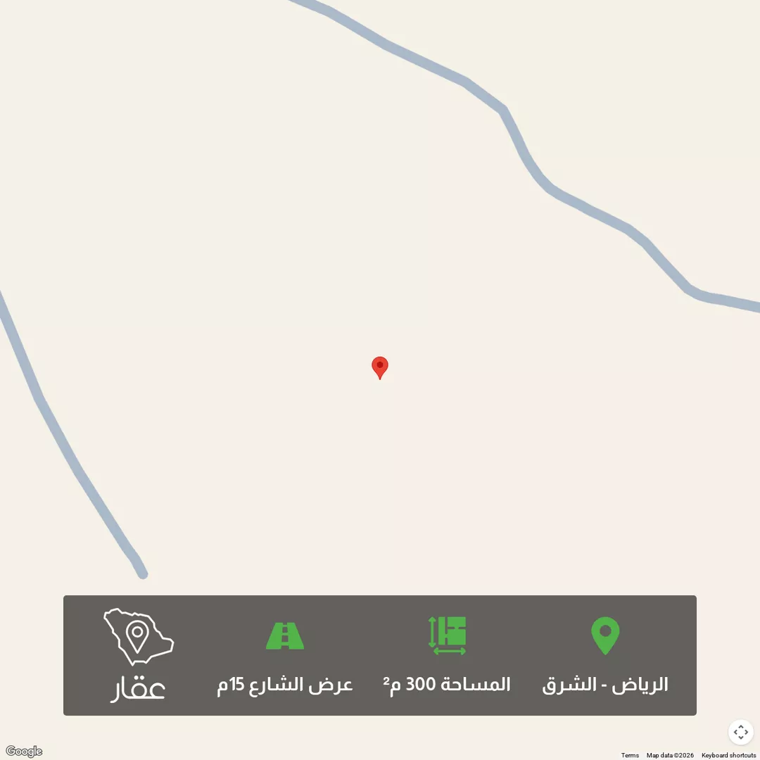 أرض للبيع في شارع مخطط العقارية بارك, حي المرجان, مدينة الرياض, منطقة الرياض 1 صورة