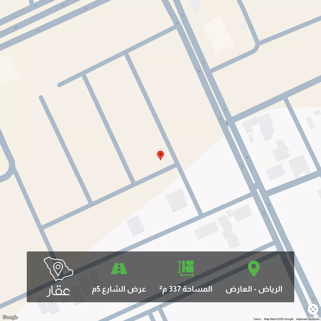 أرض للبيع في شارع 7581020, حي العارض, مدينة الرياض, منطقة الرياض 1 صورة