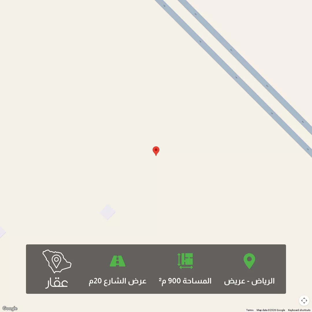 أرض للبيع في حي عريض, مدينة الرياض, منطقة الرياض 1 صورة
