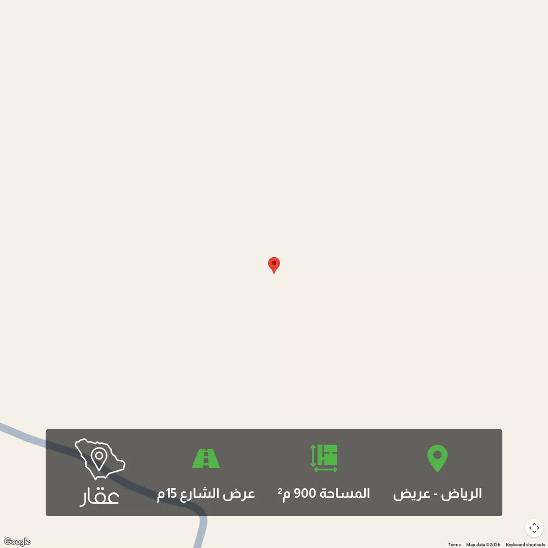 أرض للبيع في حي عريض, مدينة الرياض, منطقة الرياض 1 صورة