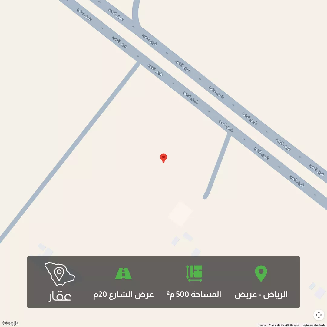 أرض للبيع في شارع الدائري الثالث ، حي عريض ، الرياض ، منطقة الرياض 1 صورة