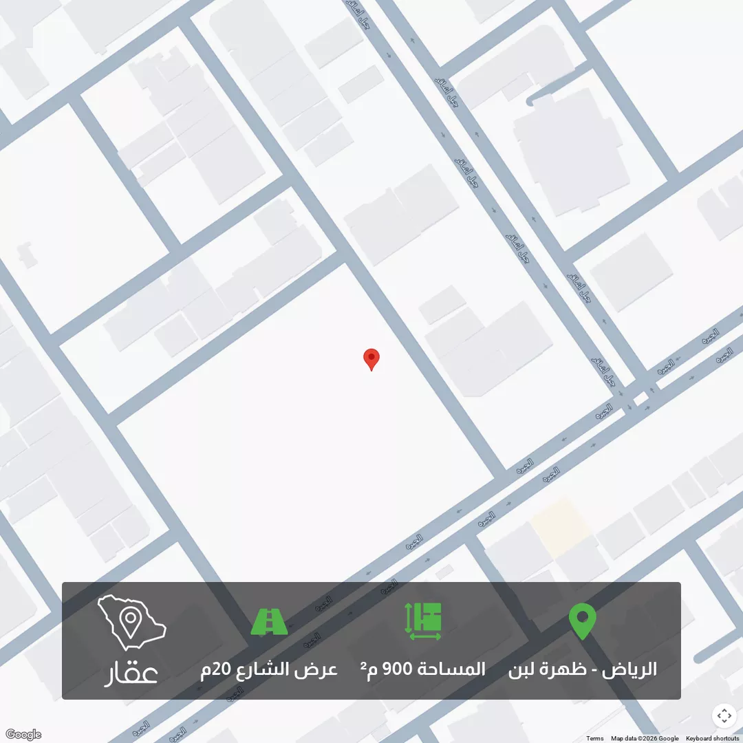 أرض للبيع في شارع رقم 141, حي ظهرة لبن, مدينة الرياض, منطقة الرياض 1 صورة