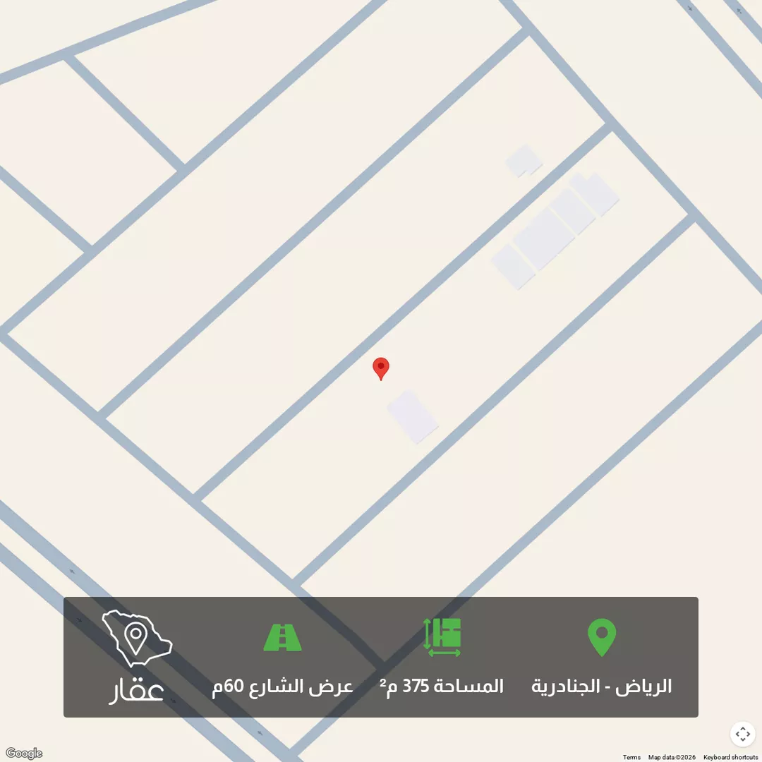 أرض للبيع في شارع 231, حي الجنادرية, مدينة الرياض, منطقة الرياض 1 صورة