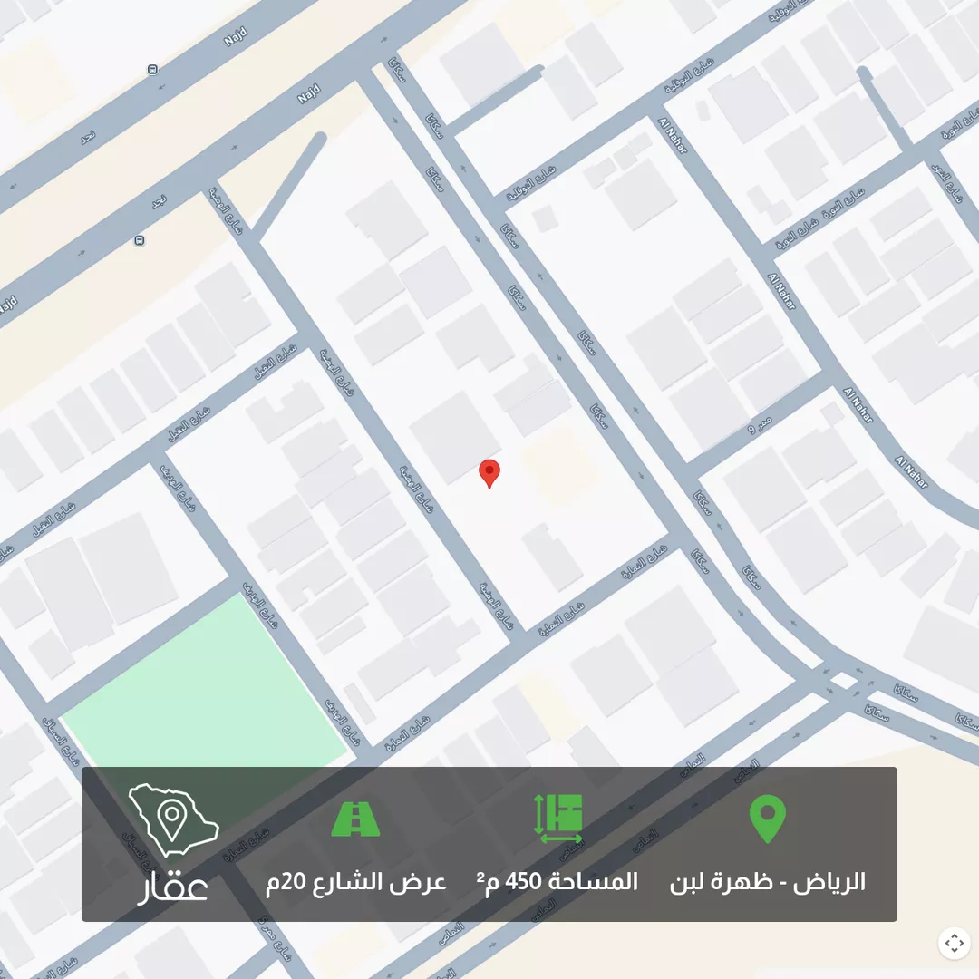 أرض للبيع في شارع الهضبة, حي ظهرة لبن, مدينة الرياض, منطقة الرياض 1 صورة