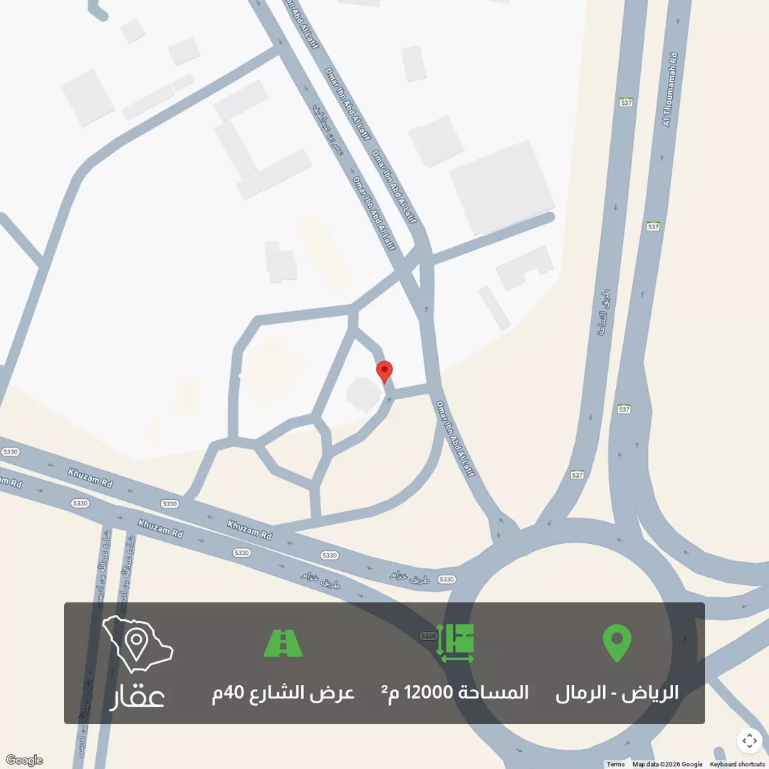 أرض للبيع في حي الرمال ، الرياض ، منطقة الرياض 1 صورة