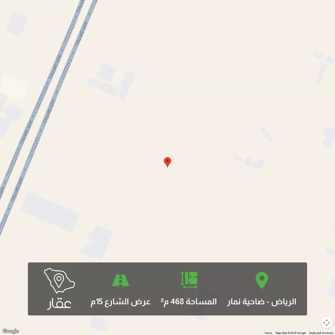 أرض للبيع في حي ضاحية نمار, مدينة الرياض, منطقة الرياض 1 صورة