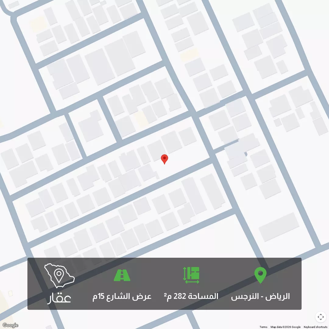 أرض للبيع في شارع الشعيفان, حي النرجس, مدينة الرياض, منطقة الرياض 1 صورة
