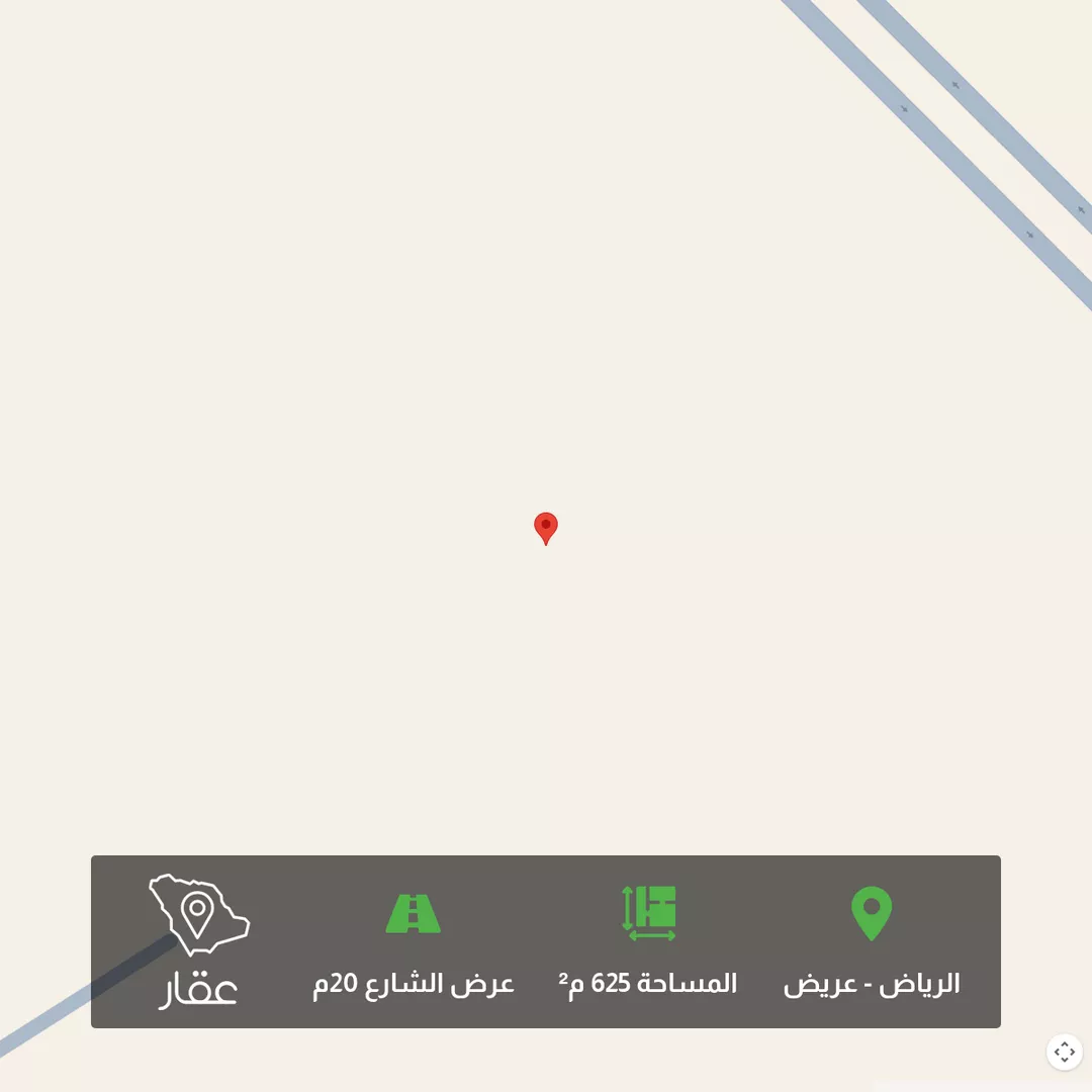أرض للبيع في حي عريض, مدينة الرياض, منطقة الرياض 1 صورة