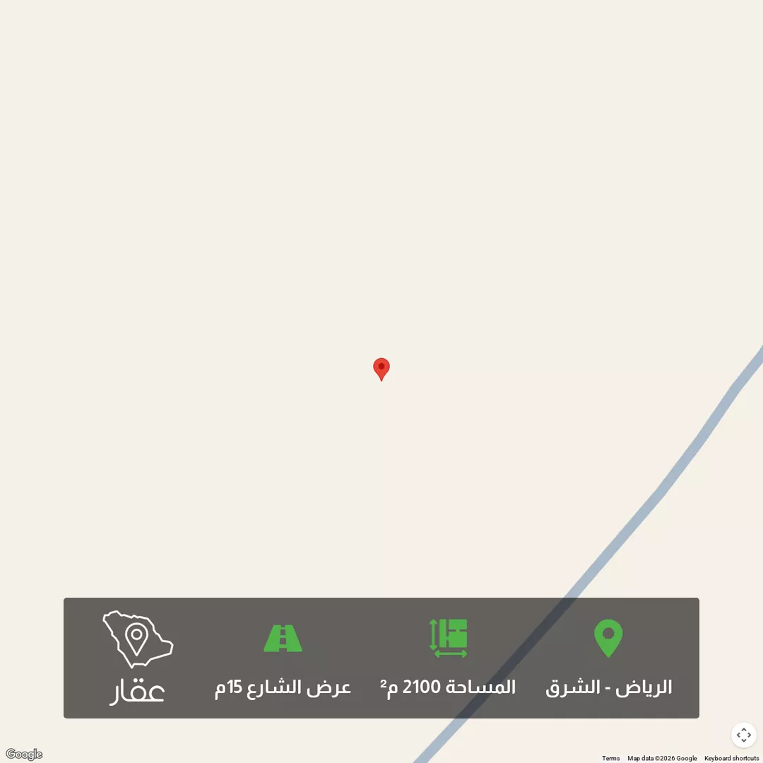 أرض للبيع في حي الرسالة, مدينة الرياض, منطقة الرياض 1 صورة