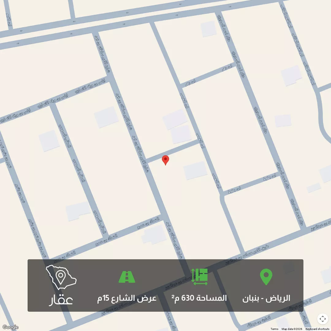 أرض للبيع في شارع الامير سلطان ابن فهد, حي ملهم, مدينة ملهم, منطقة الرياض 1 صورة