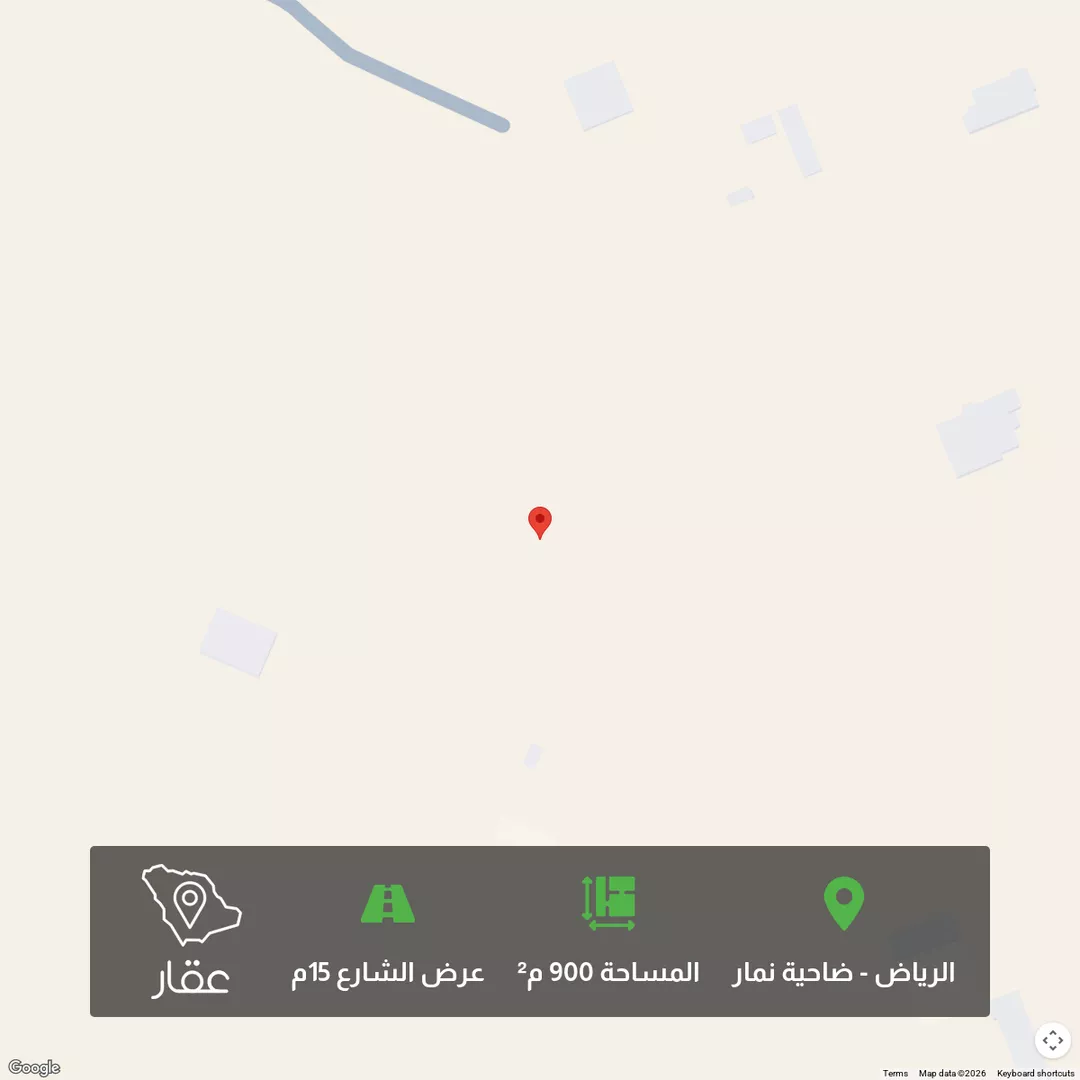 أرض للبيع في حي ضاحية نمار, مدينة الرياض, منطقة الرياض 1 صورة