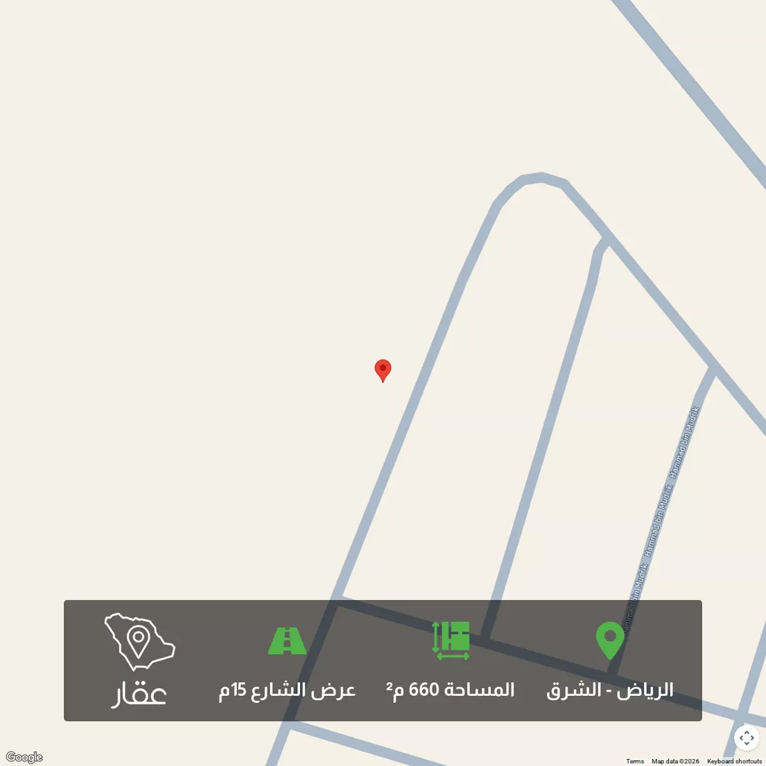 أرض للبيع في شارع ابن عيسى الجباني, حي المرجان, مدينة الرياض, منطقة الرياض 1 صورة