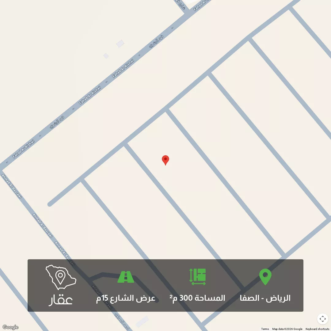 أرض للبيع في شارع شارع 15, حي الصفاء, مدينة الرياض, منطقة الرياض 1 صورة