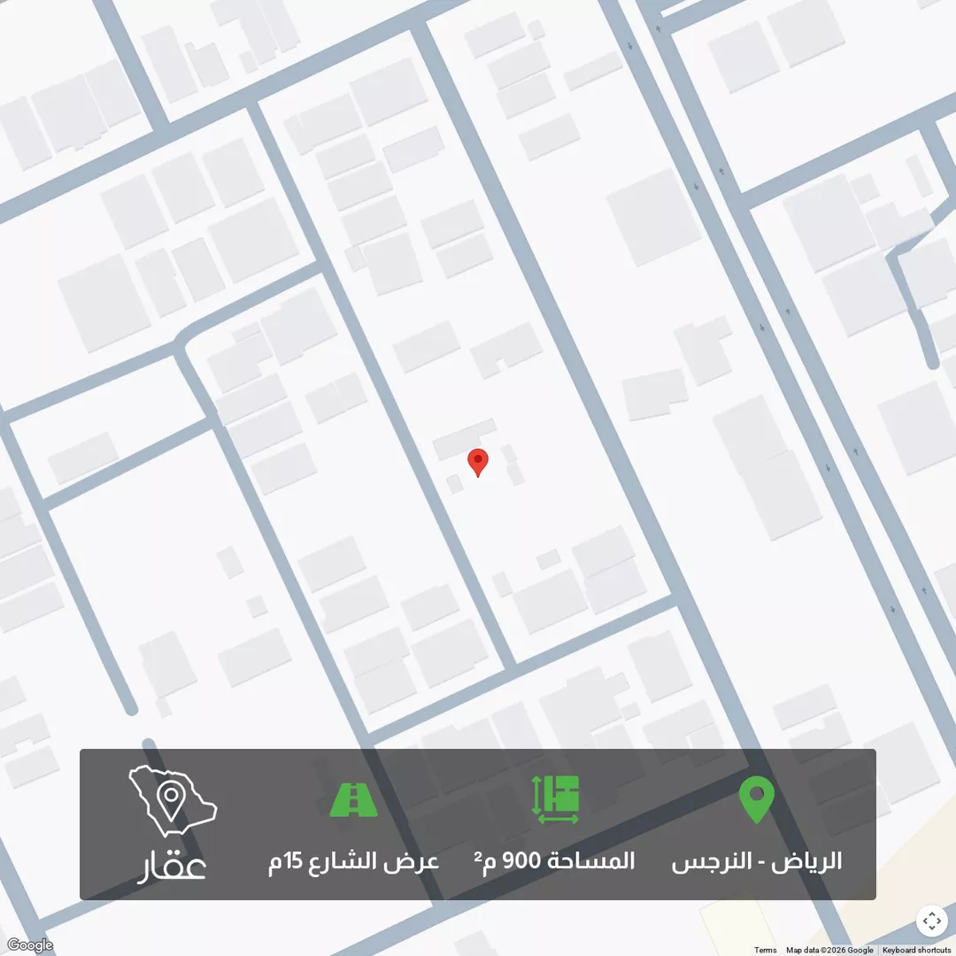 أرض للبيع في شارع أبي يوسف الحراني, حي النرجس, مدينة الرياض, منطقة الرياض 1 صورة