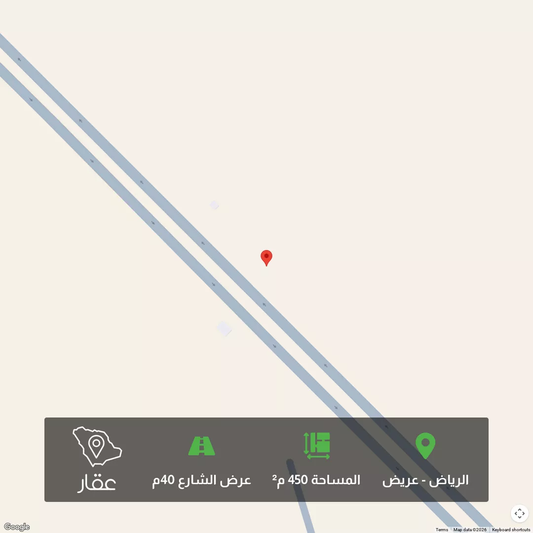 أرض للبيع في شارع شارع 40, حي عريض, مدينة الرياض, منطقة الرياض 1 صورة