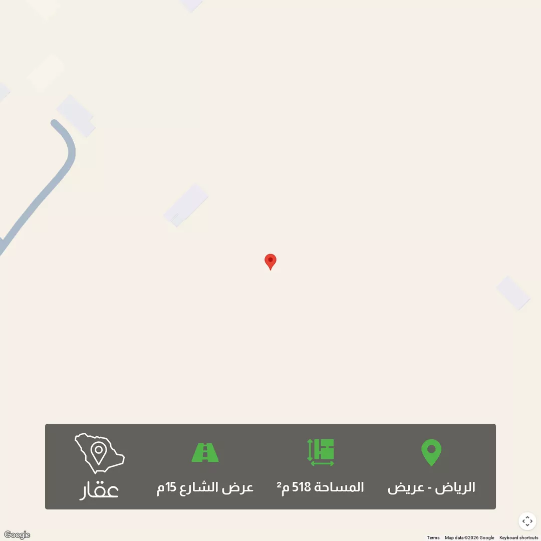 أرض للبيع في شارع الدائري الثالث ، حي عريض ، الرياض ، منطقة الرياض 1 صورة