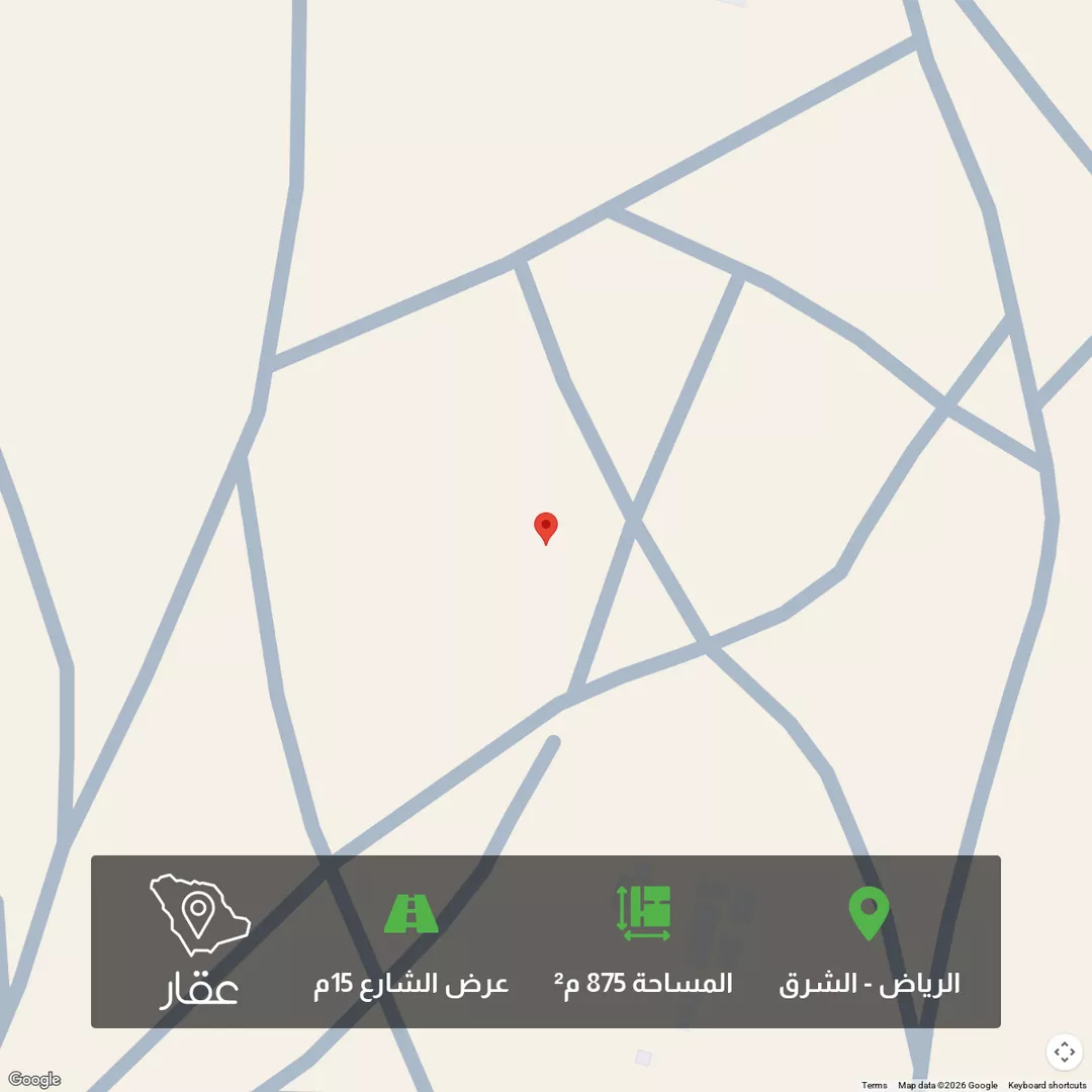 أرض للبيع في شارع لا يوجد, حي المشرق, مدينة الرياض, منطقة الرياض 1 صورة