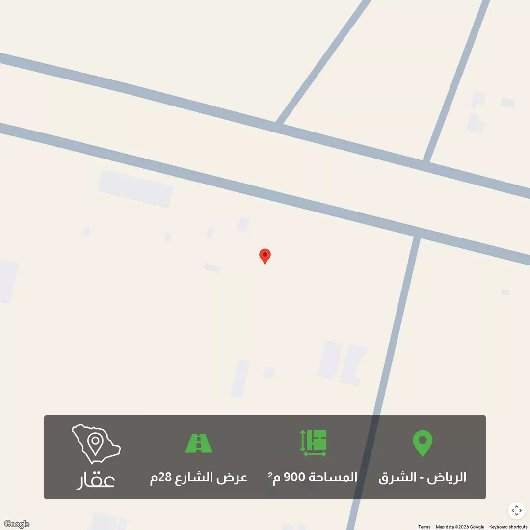 أرض للبيع في شارع الماضي, حي المشرق, مدينة الرياض, منطقة الرياض 1 صورة